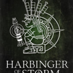 Cover for the ebook edition of Harbinger of the Storm by Aliette de Bodard. Design work by Rhiannon R-S.