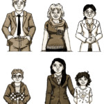 Character designs for a comic for the 2014/2015 BC Children's Hospital Foundation Annual Report