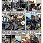 Page from Diabetes Journey by Colin Upton, for Diabetes Dialogue magazine.