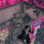 Electric Zen Garden (Cyberpunk Triptych)