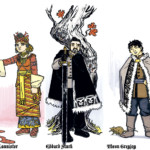 from a series of Game of Thrones character reimaginings